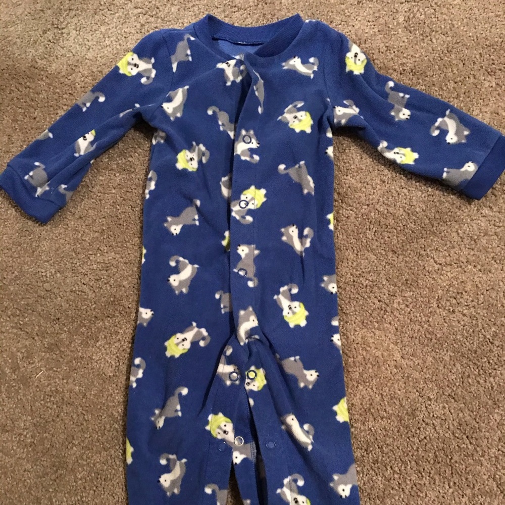 9 month sleeper onesie